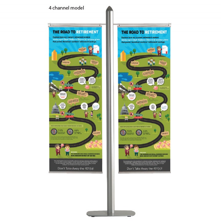 Free Standing Banner Set
