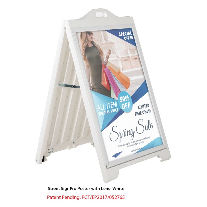Street SignPro Poster with Lens